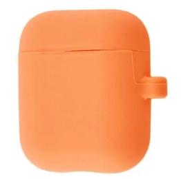 Чохол для навушників Infinity NN AirPods 1/2 Silicone Case New with Carbine Orange