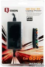 Блок живлення для ноутбука FSP Qdion Car 65W, 19V, 8 Dell, Acer, Compaq, Sony, Toshiba, HP, Asus.. (QD_CAR_65)