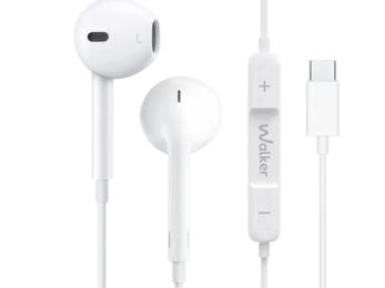 Дротові навушники WALKER i920 Type-C (Universal IC) White