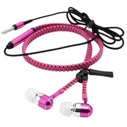 Дротові навушники Infinity Zipper Pink