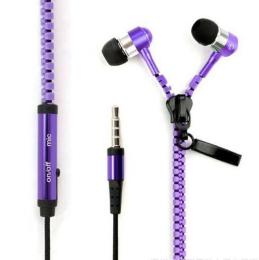 Дротові навушники Infinity Zipper Purple