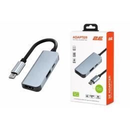 USB-хаб 2E 2E-W2680 Gray