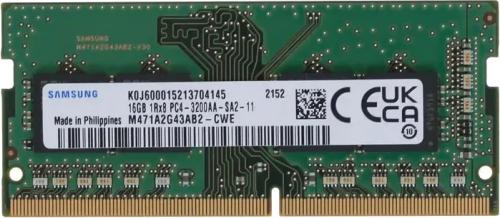 Оперативна память Samsung 16GB SO-DIMM DDR4 3200 MHz (M471A2G43AB2-CWE)