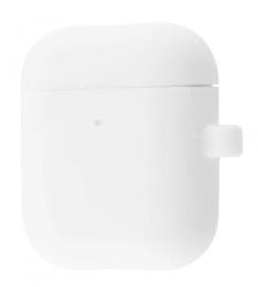Чохол для навушників Infinity NN AirPods 1/2 Slim Silicone Case with Carbine White