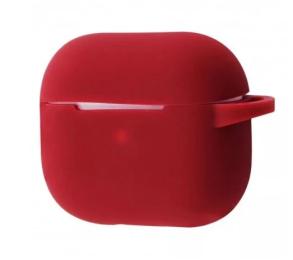 Чохол для навушників Infinity NN AirPods 3 Shock Proof Case with Carbine Bordeaux