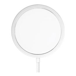 Бездротовий зарядний пристрій WALKER WH-55 15W MagSafe White
