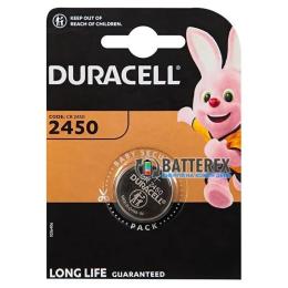 Батарейка Duracell CR2450 3V Lithium 1шт