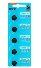Батарейка Vinnic CR1220 3V 5шт blister CN