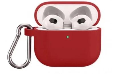 Чохол для навушників Infinity NN AirPods 3 Silicone Case with Carbine Red