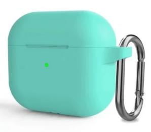 Чохол для навушників Infinity NN AirPods 3 Silicone Case with Carbine Turquoise