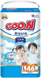 Трусики-підгузки GOO.N Slim &amp; Comfortable 4 L 9-14 кг 46 шт