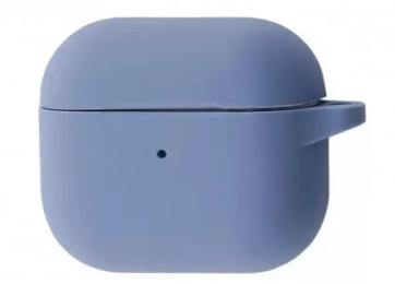 Чохол для навушників Infinity NN AirPods 3 Silicone Case New with Carbine Lavender Gray