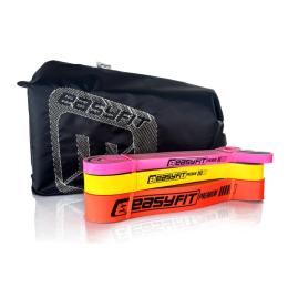 Еспандер EasyFit Premium 7-45 кг (3 шт) EF-7453s