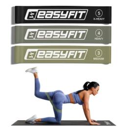 Еспандер EasyFit MonoBand 3 шт. EF-1812-GY