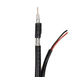 Коаксіальний кабель Atis RG690-Cu + 2 * 0.75 PE бухта 305м