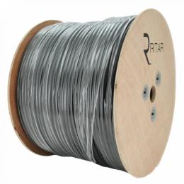 Коаксіальний кабель Ritar B305-RG59CU + 2x0.5mm CU 0, 81 мм.CU 64x0.12m CCA 305 м