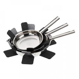 Захисні вкладиші для зберігання сковорідок KELA Amparo 11652 Black 3 шт