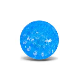 Мяч Bambi Пострибунчик PR2511 Blue 6 см, світиться, з мотузкою 1 м