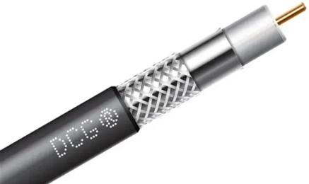 Коаксіальний кабель DCG RG-6 100м = 1бхт Black
