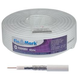 Коаксіальний кабель FinMark F 690BV 100 м White