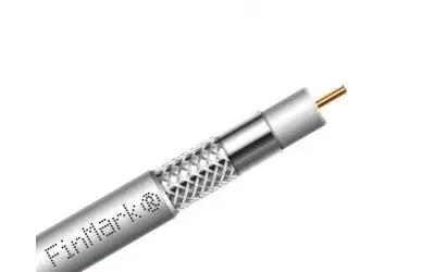 Коаксіальний кабель FinMark RG-6 SM 100 м White