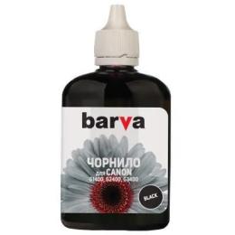 Чорнило для принтера BARVA G Canon Pixma G1400/G2400/G3400 (GI-490) 90г Black пігментне