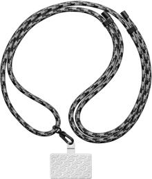 Ремінець для смартфона ArmorStandart Rope Black with Clear holder Monochrome (ARM76091)