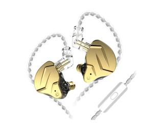 Дротові навушники Knowledge Zenith ZSN Pro X Gold з мікрофоном