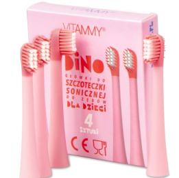 Насадка для електричної зубної щітки VITAMMY Dino 4 шт