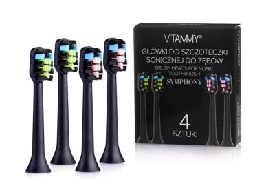 Насадка для електричної зубної щітки VITAMMY Symphony Black