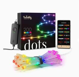 Гірлянда Twinkly Dots Lights RGB 200 IP44, 10м (TWD200STP-TEU)