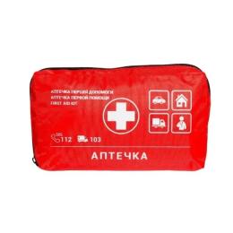 Аптечка Poputchik 02-022-М Red
