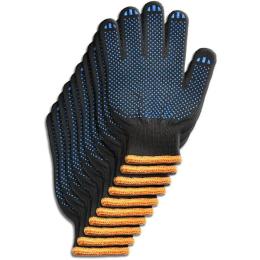 Рукавички робочі Stark 510551101.10 Black Blue р.10 уп.10 пар