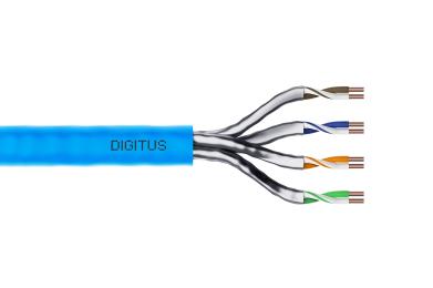 Вита пара Digitus CAT 6A U-FTP, 305м, AWG 23/1, LSZH-1, Cca Blue (DK-1625-A-VH-305)