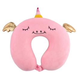 Туристична подушка Ardesto Travel Unicorn Pink (ART3032NEP)