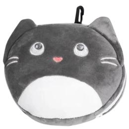 Туристична подушка YiWu Fine Cat 2 в 1 Gray (HP-56-23G)
