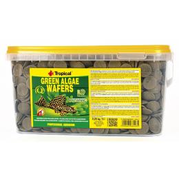 Корм Tropical Green Algae Wafers для травоїдних донних риб пластівці 5 л/2,25 кг (66428)