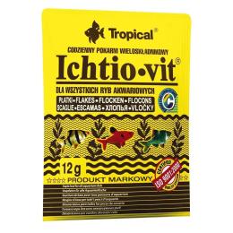 Корм Tropical Ichtio-Vit для всіх акваріумних риб пластівці 12 г (74401)