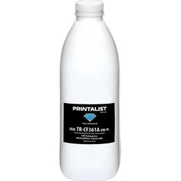 Принтерний тонер PRINTALIST HP Enterprise M552 M553 Canon 040 500г Cyan (TR-CF361A-500-PL)