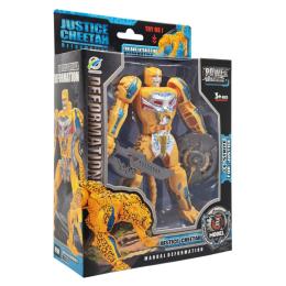 Іграшковий робот Bambi Justice Cheetah 168-85 Yellow (168-85(Yellow))