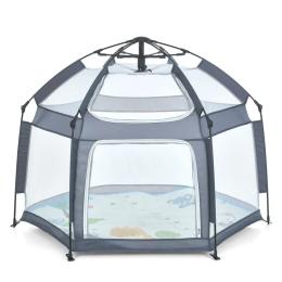 Дитячий манеж Bambi MR 1512 Silver Mist