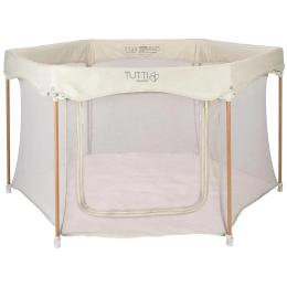 Дитячий манеж Tutti Bambini Hexa Beige
