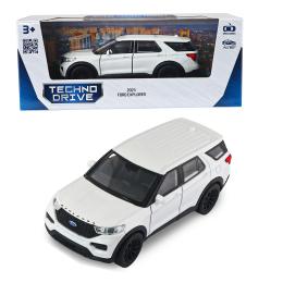 Іграшкова машинка TechnoDrive FORD EXPLORER 2023 Pearl White