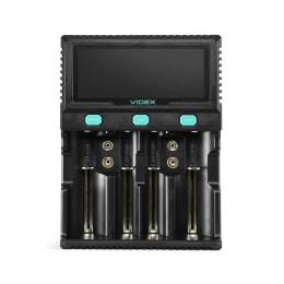 Зарядний пристрій для акумуляторів AA, AAA Videx UT600 Black (VCH-UT600)