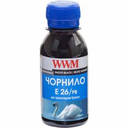 Чорнило для принтера WWM Epson XP-600/XP-605/XP-700 100г Photo Black (E26/PB-2)