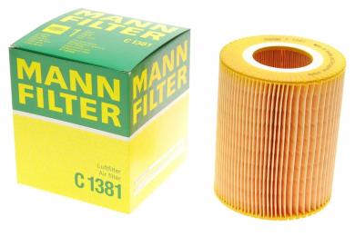 Повітряний фільтр для автомобіля MANN-FILTER C1381