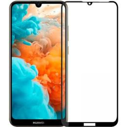 Захисне скло PowerPlant Full Screen для Huawei Y6p Black