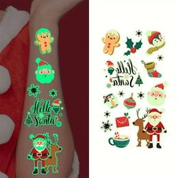 Набір дитячої косметики Fresh Tattoo Різдво №2 тату, що світяться, 12x7 см (kids-tatto-set10-2-christ)