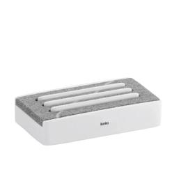 Мильниця KELA Cube 12х7х3 см White (23691)