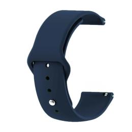 Ремінець для смарт-годинника BeCover для Samsung Galaxy Watch 42mm/Watch Active/Active 2 40/44mm/Watch 3 41mm Dark Blue